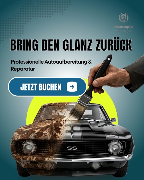 Instagram-Beitragsvorlage Autohaus