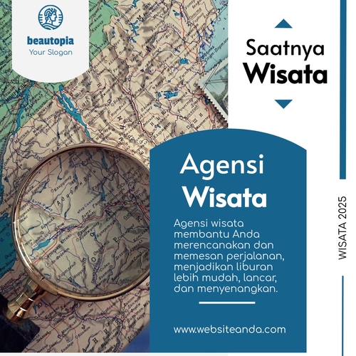 Template postingan Instagram Perjalanan