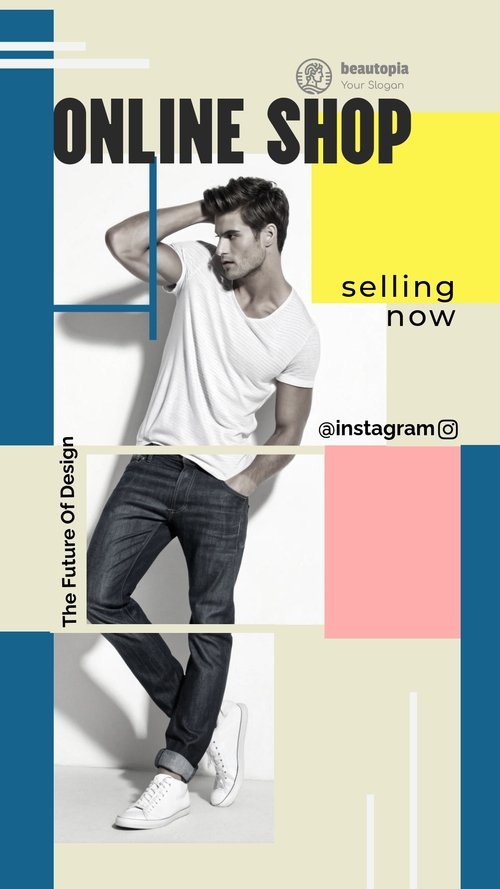 Sale & Promo Instagram story template