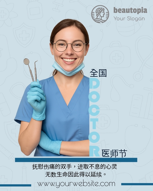 医疗 Instagram 帖子模板