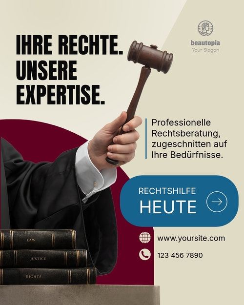 Instagram-Beitragsvorlage Business