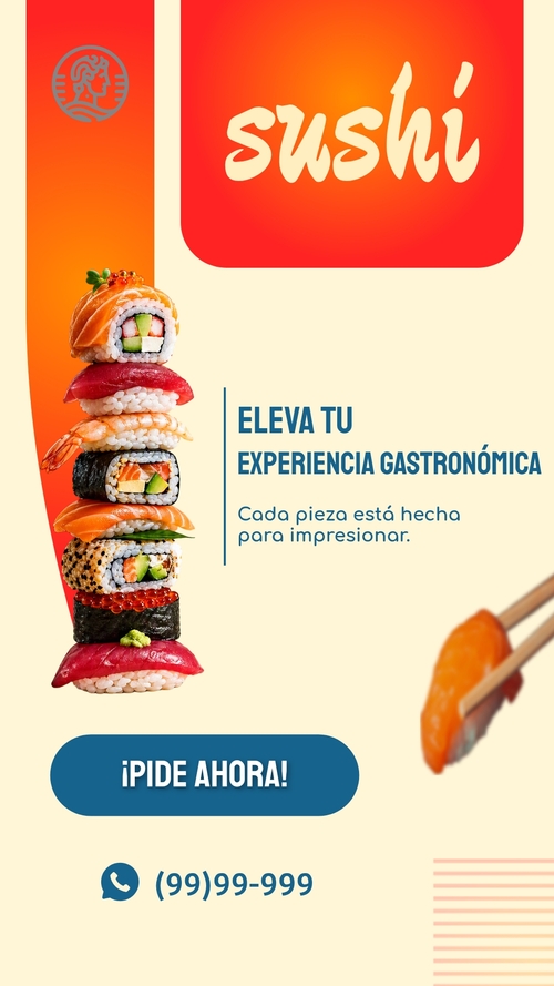 Plantilla de historia de Instagram Comida rápida