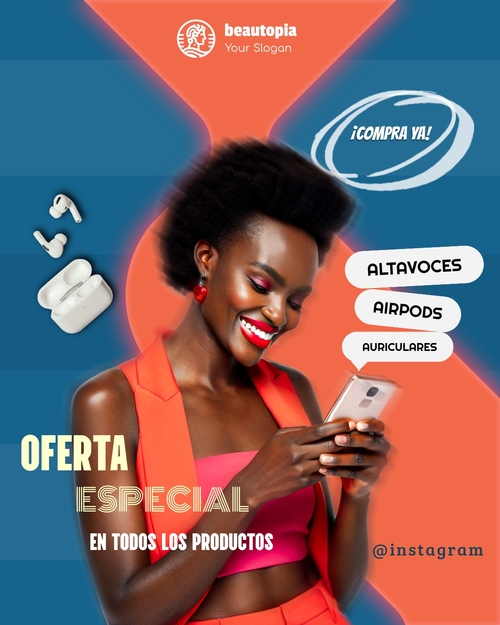 Plantilla de publicación de Instagram Lanzamiento de producto