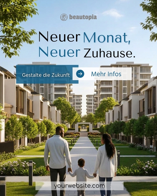 Instagram-Beitragsvorlage Immobilienmakler
