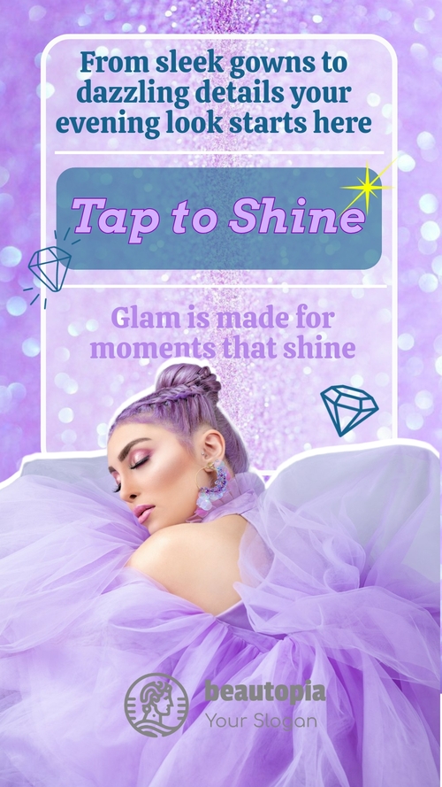 Perfume Instagram story template