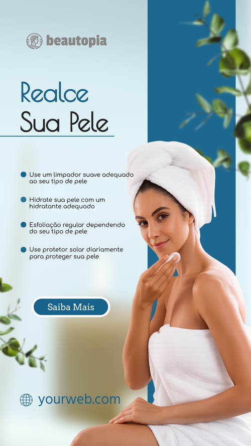 Modelo de story do Instagram Optometria
