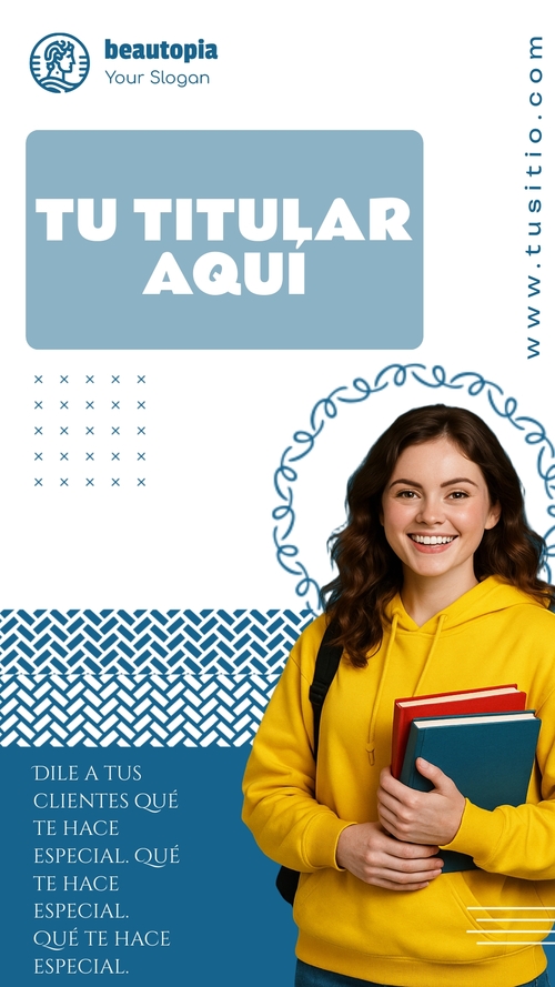 Plantilla de historia de Instagram Influencer