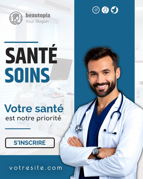 Modèle de publication Instagram Collecte de fonds