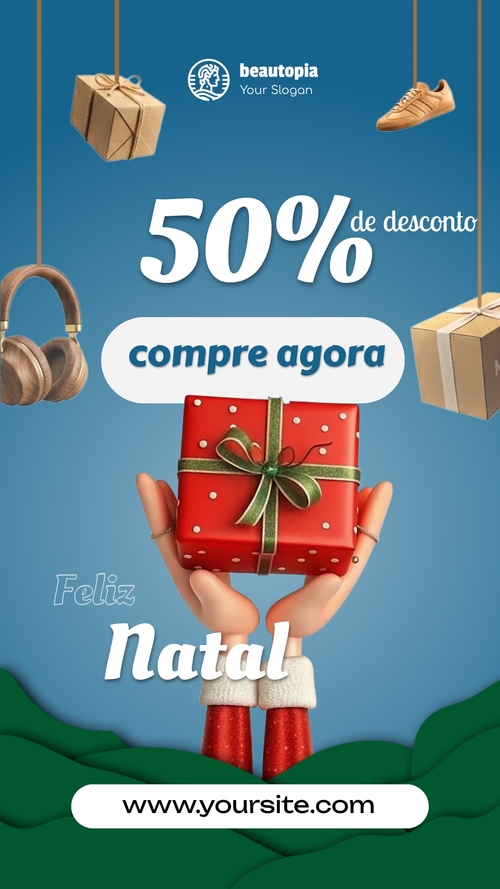 Modelo de story do Instagram Sorteio