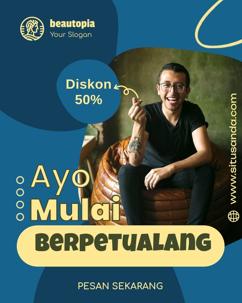 Template postingan Instagram Pelatih Pribadi