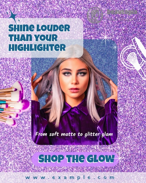 Hair Salon Instagram post template