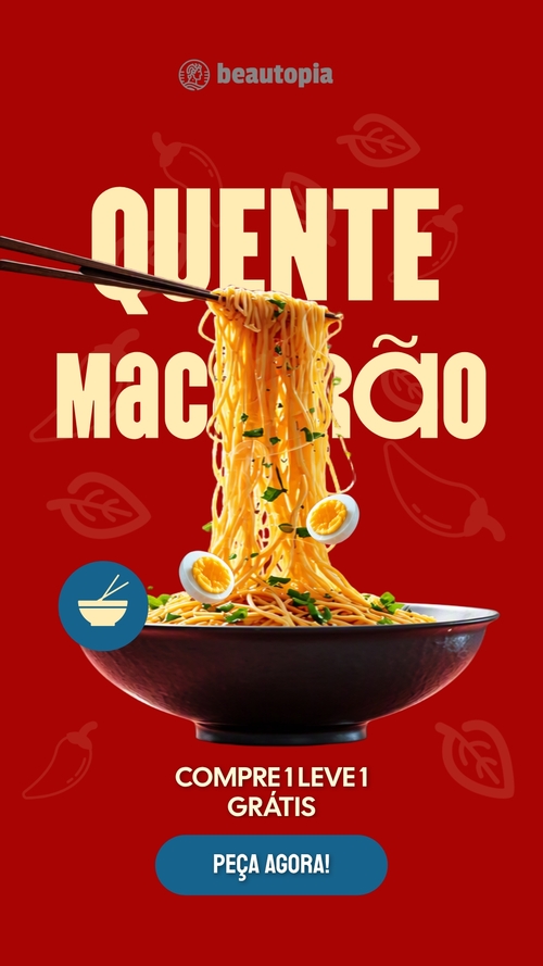 Modelo de story do Instagram Fast food