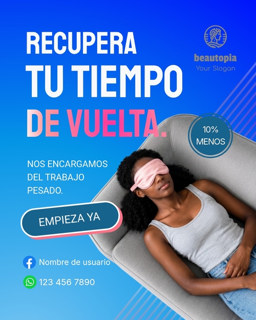 Plantilla de publicación de Instagram Yoga