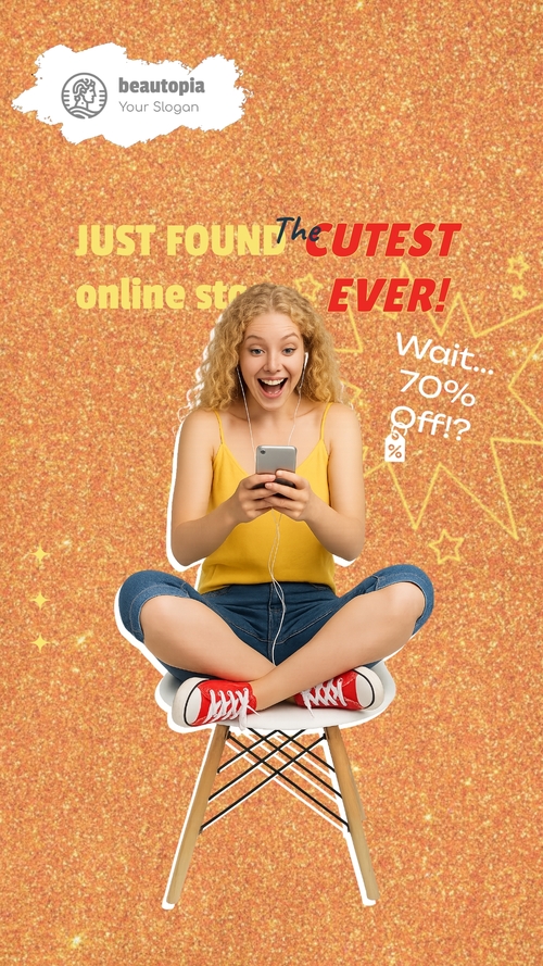 Sale & Promo Instagram story template