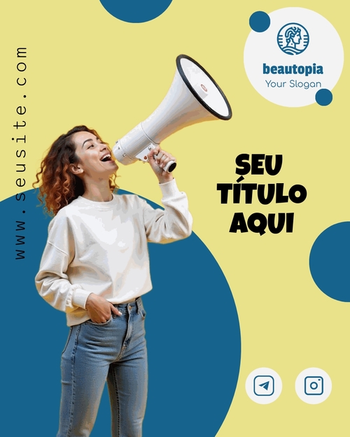 Modelo de post para Instagram Coaching