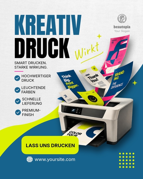 Instagram-Beitragsvorlage Werbung