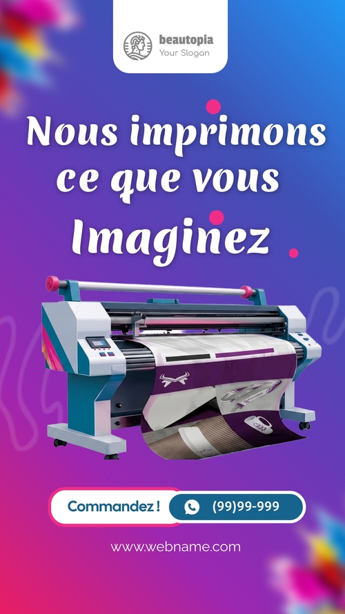Modèle de story Instagram Community manager