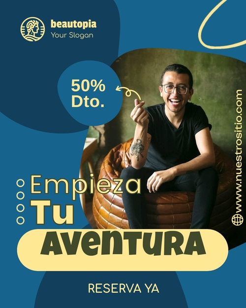 Plantilla de publicación de Instagram Publicidad