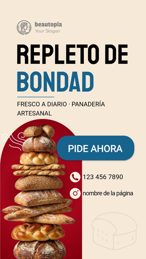 Plantilla de historia de Instagram Bodega