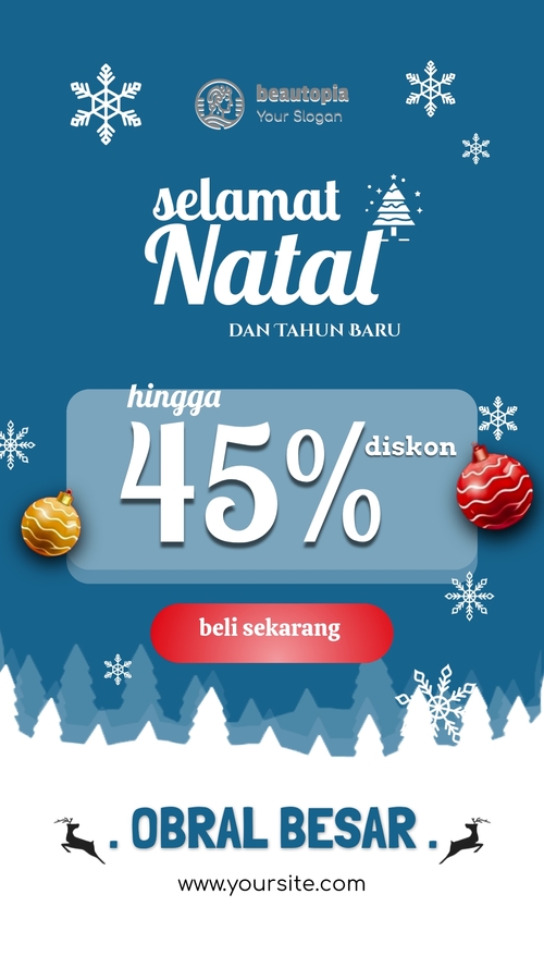 Template cerita Instagram Giveaway