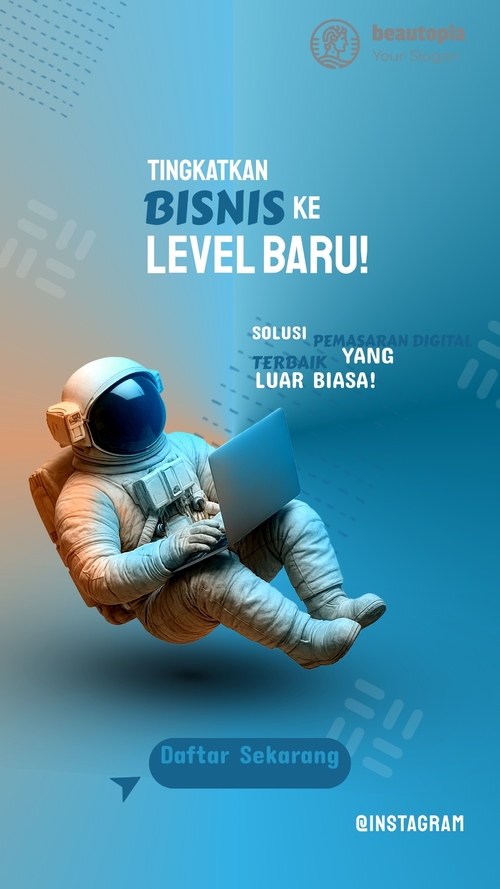 Template cerita Instagram Influencer