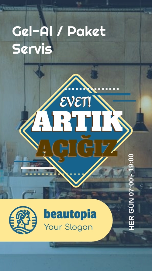 Gemi Turu Instagram hikaye şablonu