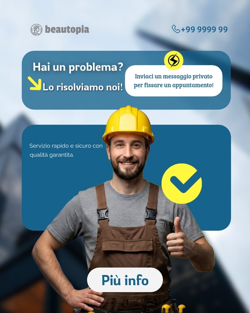 Modello di post Instagram Agente immobiliare