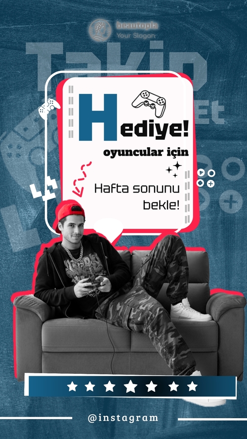 Düğün Instagram hikaye şablonu