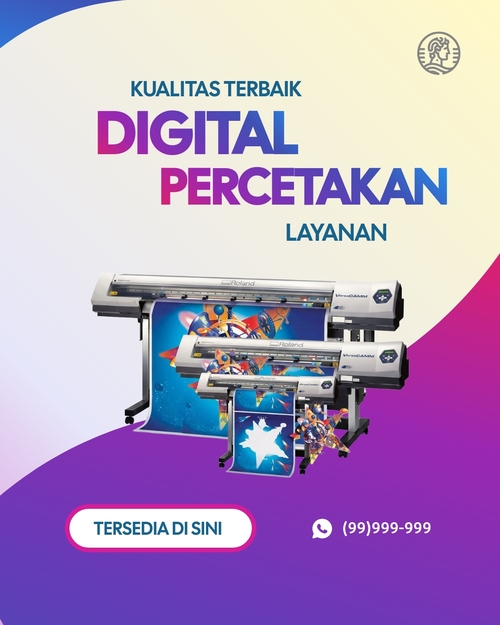Template postingan Instagram Periklanan
