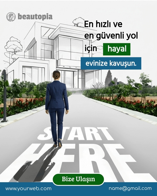 Reklam Instagram gönderi şablonu