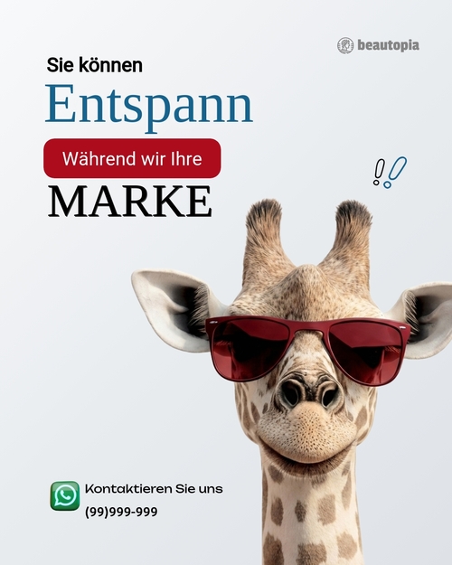 Instagram-Beitragsvorlage Werbung