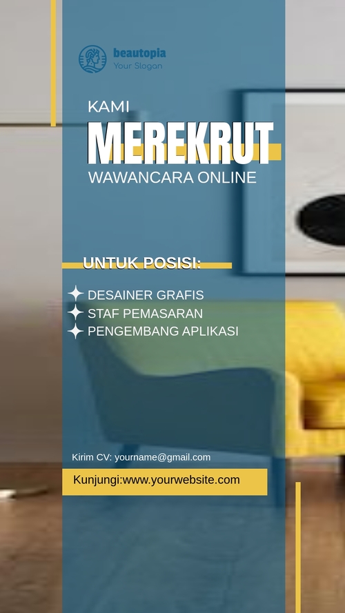 Template cerita Instagram Influencer