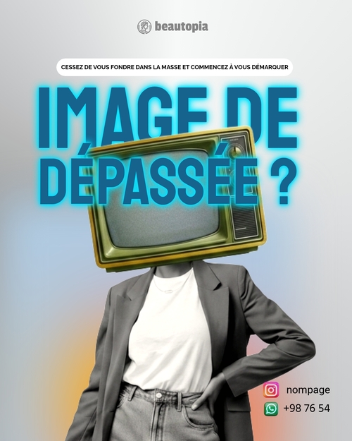 Modèle de publication Instagram Publicité