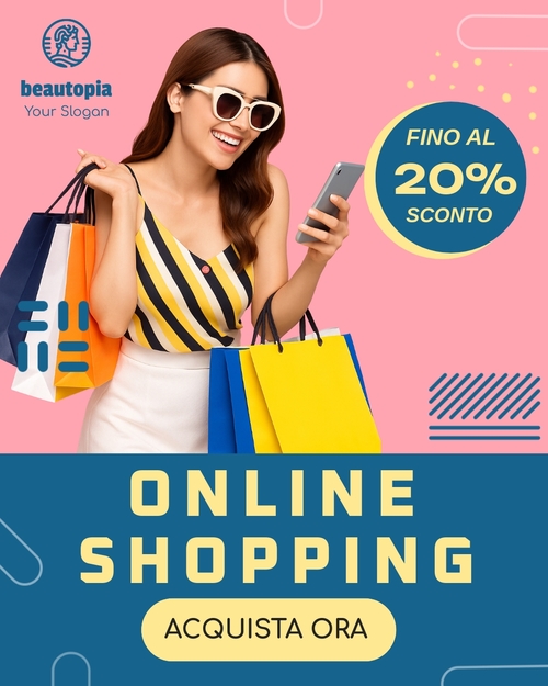 Modello di post Instagram Saldi e Promozioni