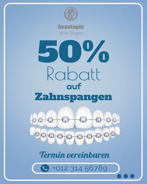 Instagram-Beitragsvorlage Medizinisch