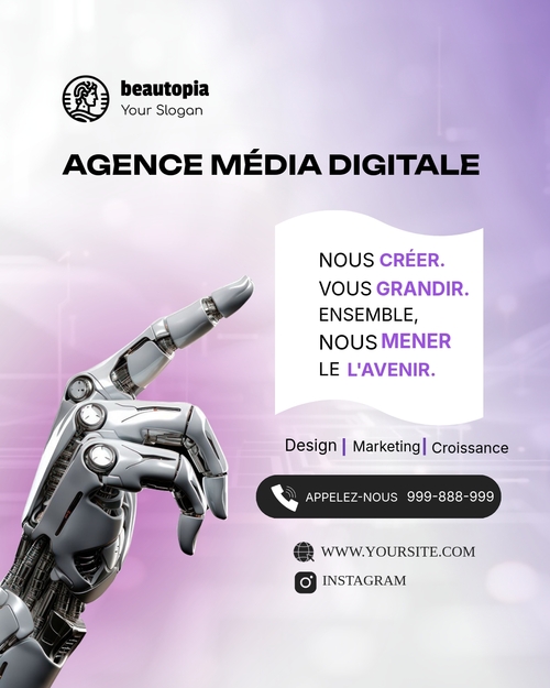 Modèle de publication Instagram Publicité