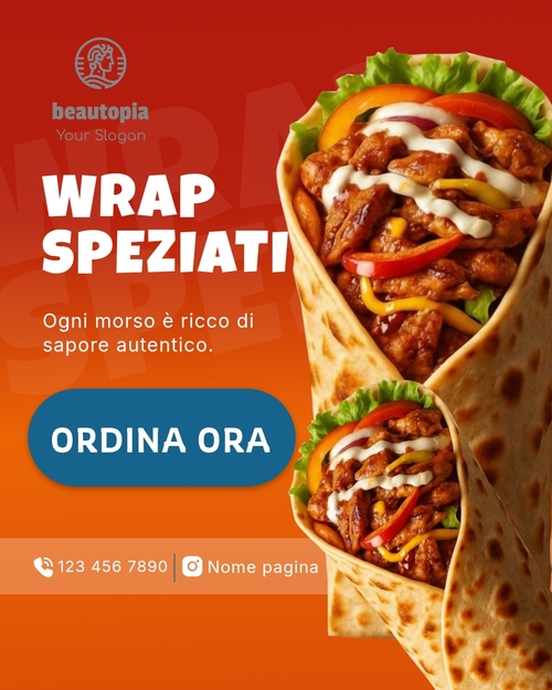 Modello di post Instagram Caffè