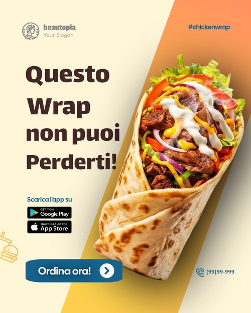 Modello di post Instagram Caffè