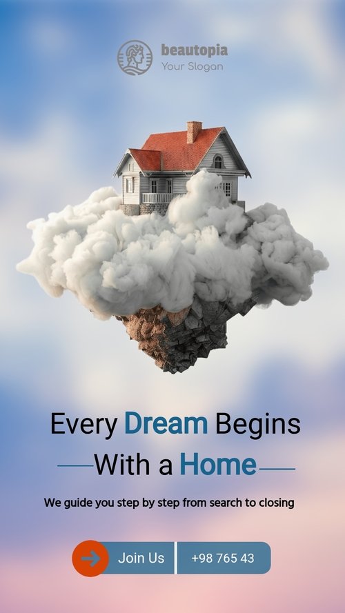Commercial Real Estate Instagram story template