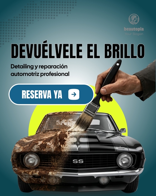 Plantilla de publicación de Instagram Concesionario de autos