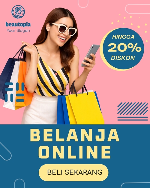 Template postingan Instagram Peluncuran Produk