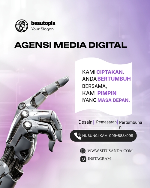Template postingan Instagram Penggalangan dana