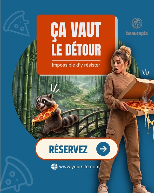 Modèle de publication Instagram Café