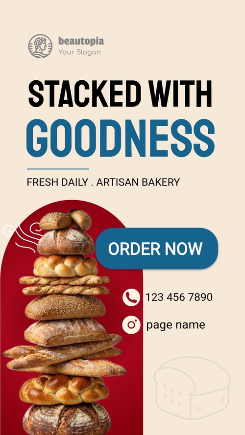 Food Truck Instagram story template