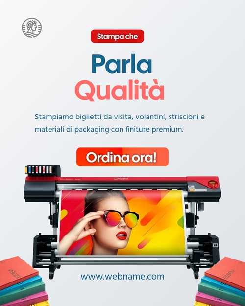 Modello di post Instagram Pubblicità