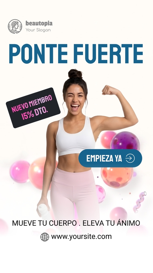 Plantilla de historia de Instagram Estudio de danza