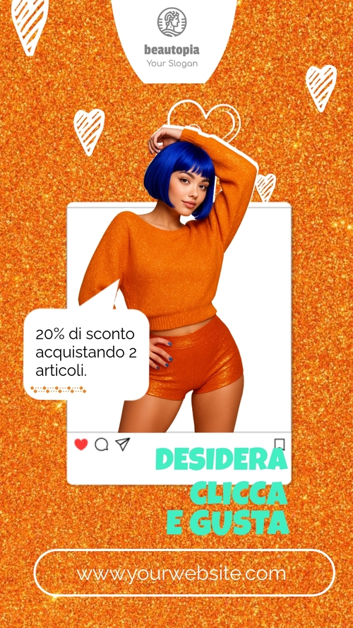 Modello storia Instagram Agenzia di Pubbliche Relazioni