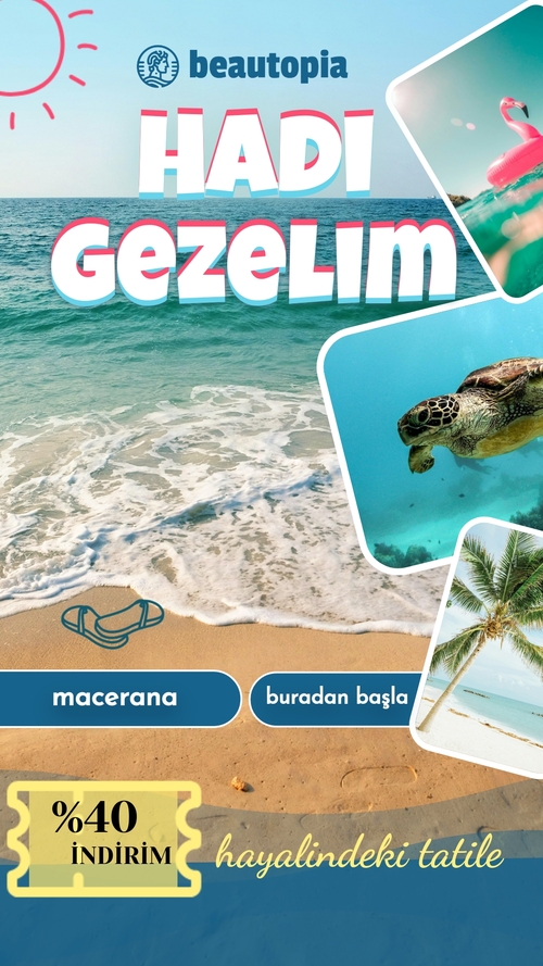 Gemi Turu Instagram hikaye şablonu