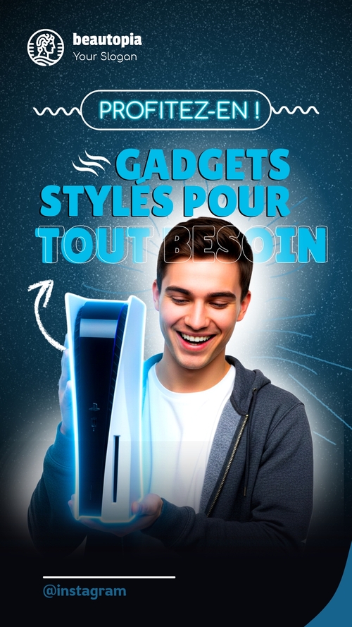 Modèle de story Instagram Mariage