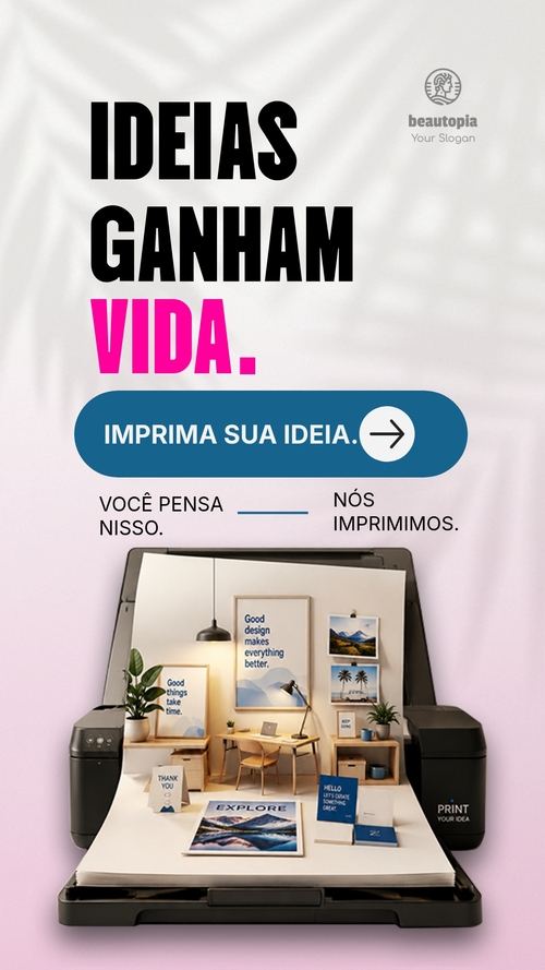 Modelo de story do Instagram Publicidade
